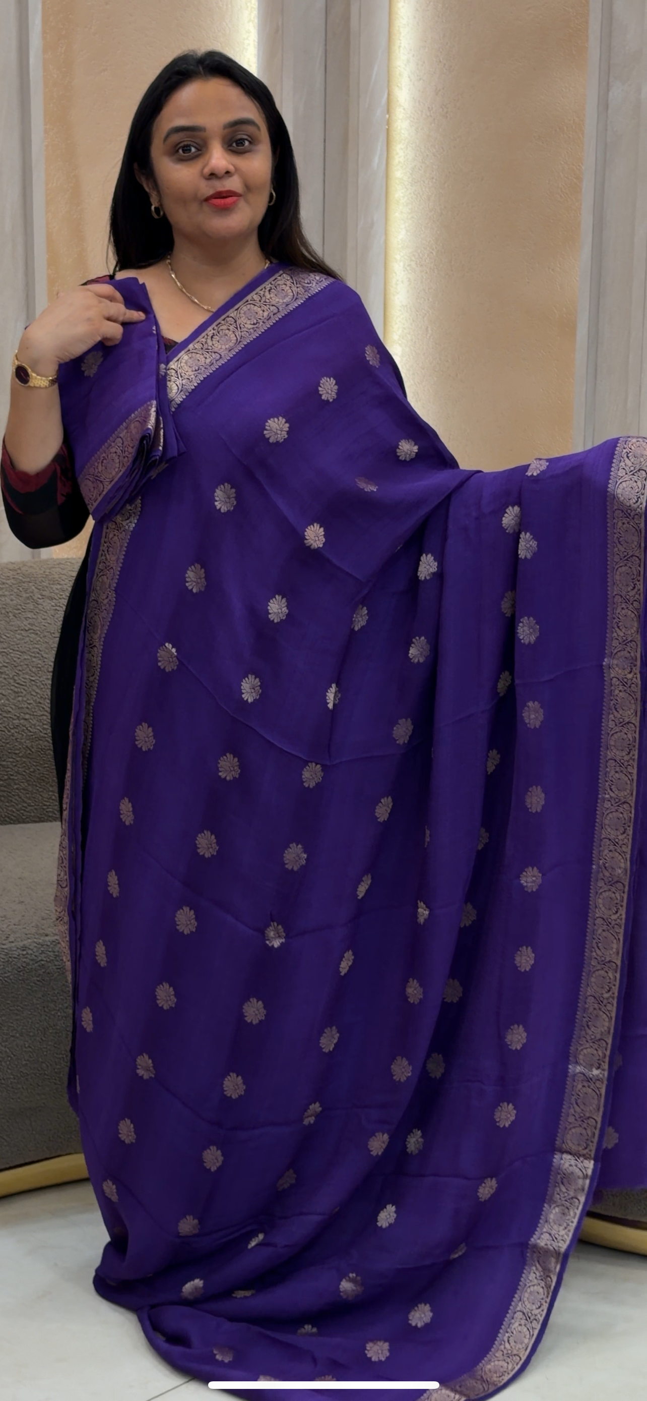 SEMI SILK SAREES - IHA 32481