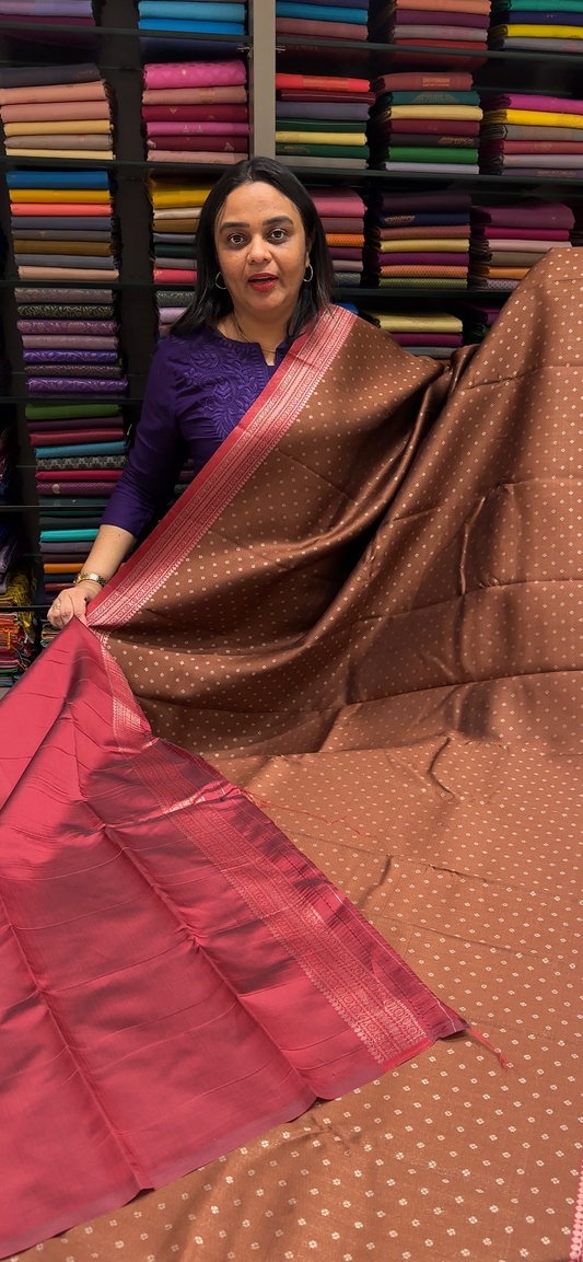 SEMI SOFT SILK SARRES - IHA 31705