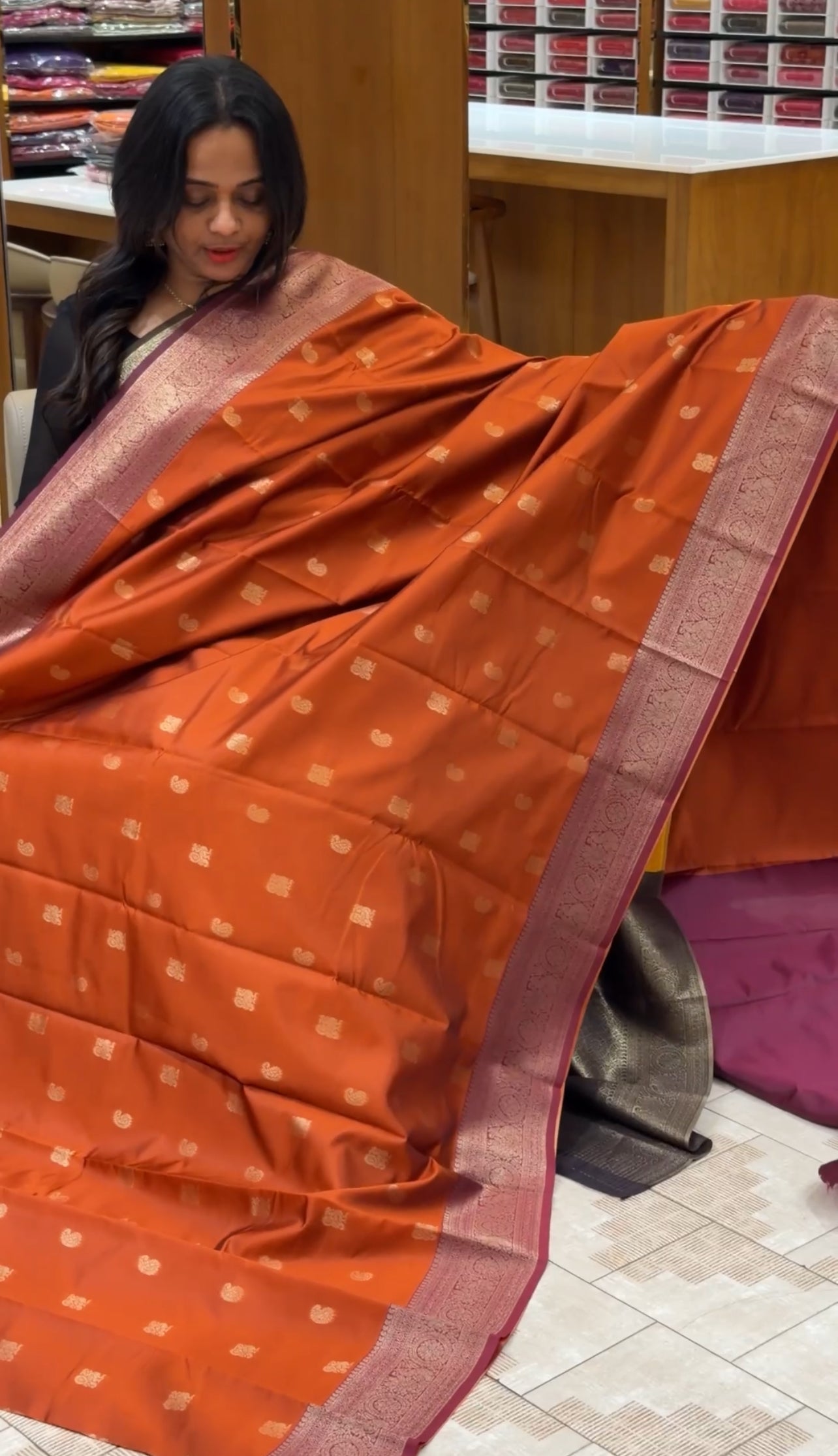 SEMI SILK SAREES - IHA 30241