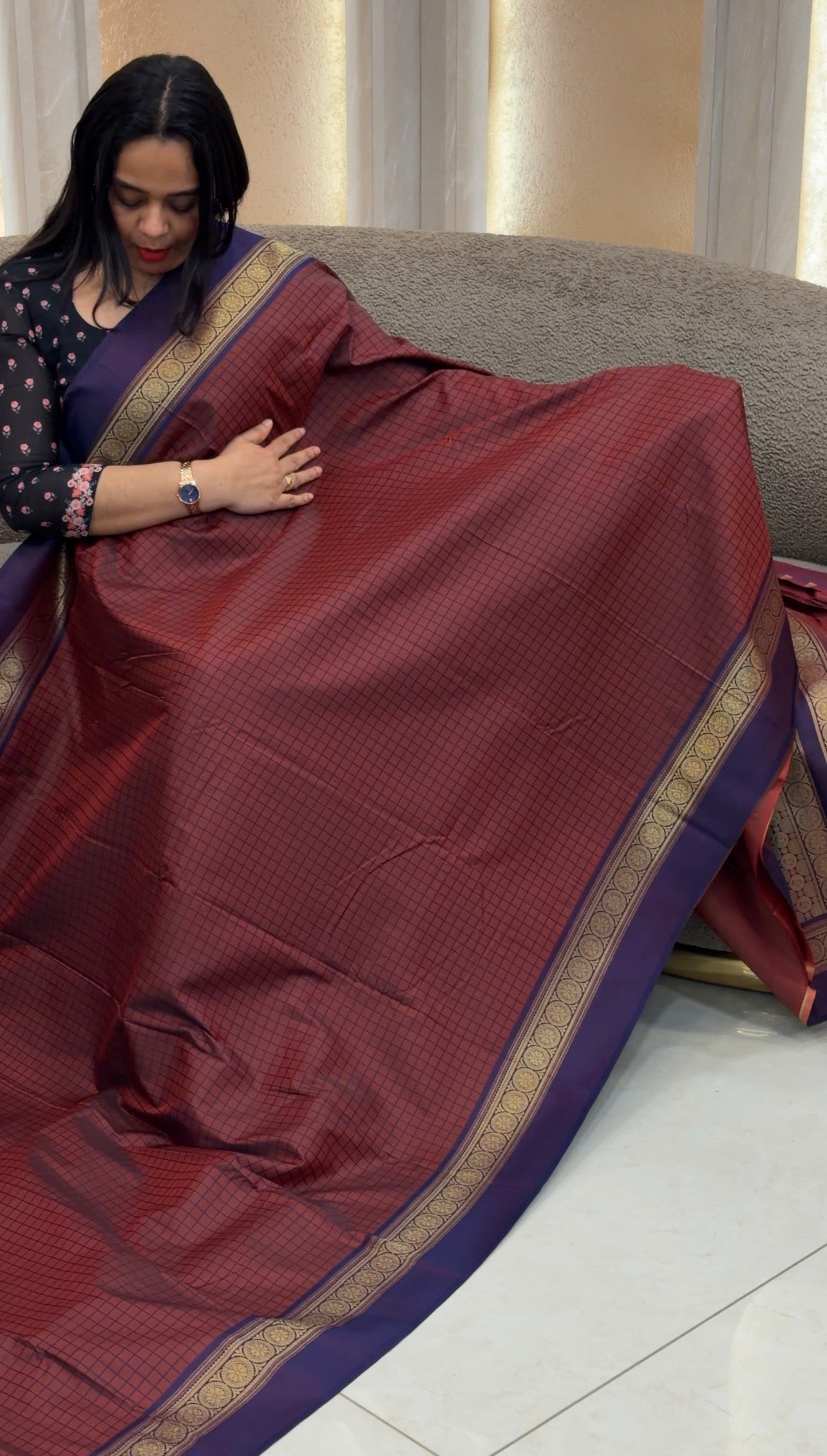 FORWARD SEMI SILK SAREES  - IHA 33389