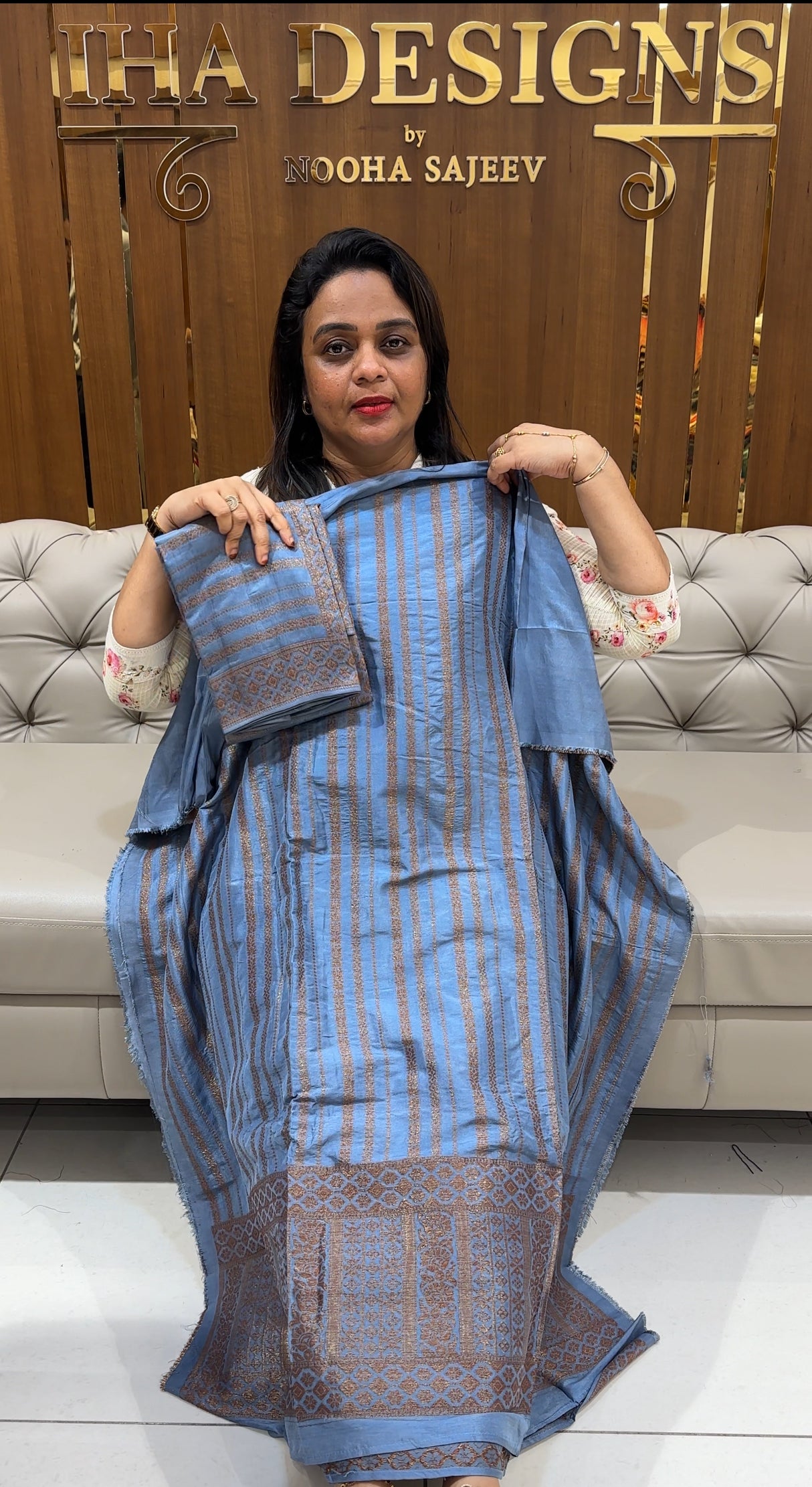 FORWARD BANARASI UNSTITCHED SALWAR SUITS - IHA 25077