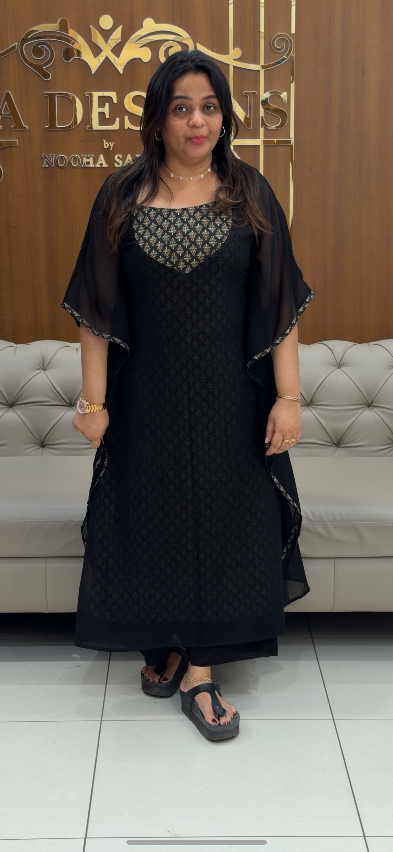 IHA'S IN-HOUSE KAFTAN TOPS - IHA 28801