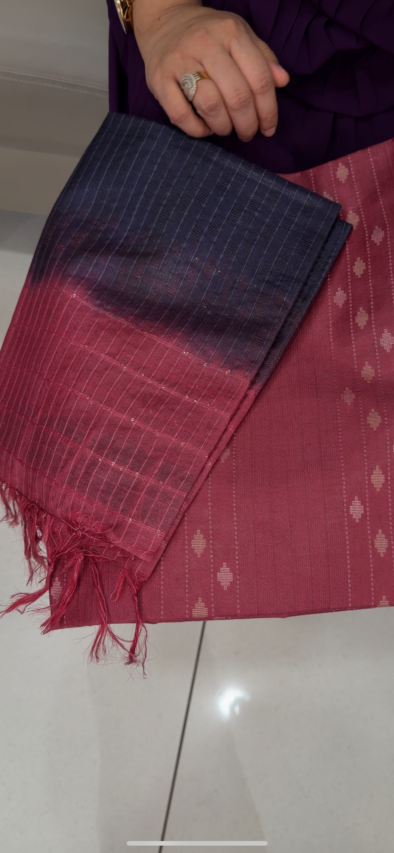 SEMI TUSSUR UNSTITCHED SALWAR SUITS - IHA 29194