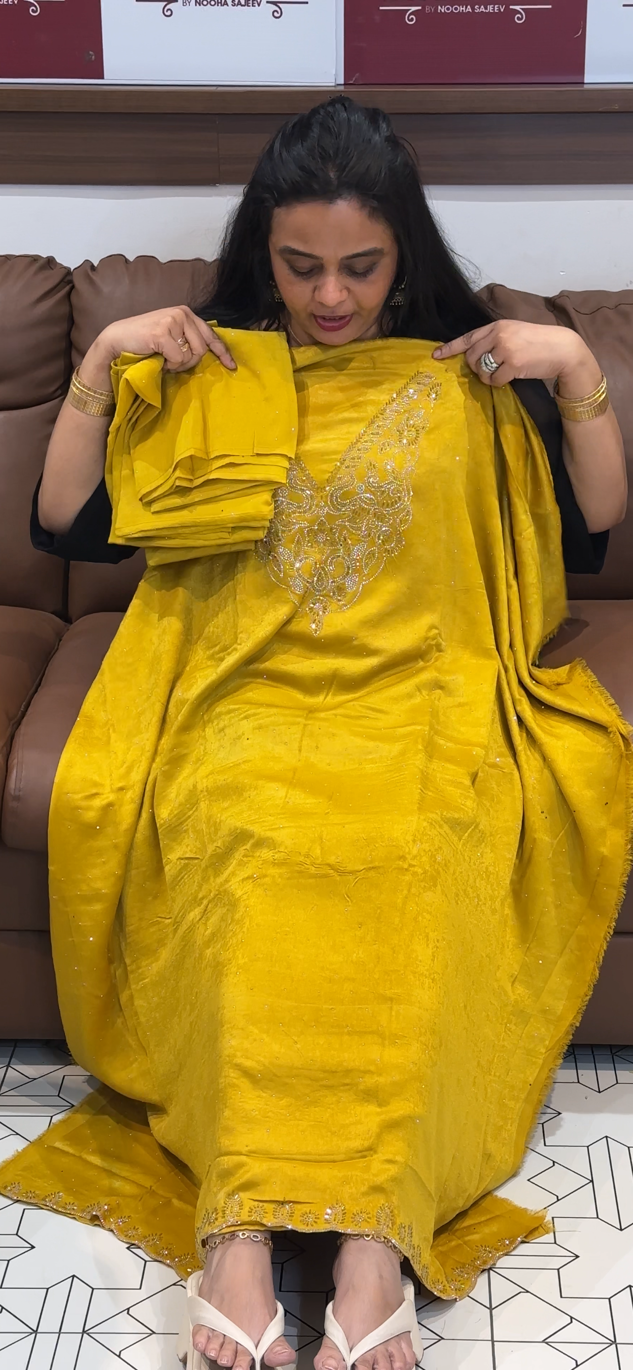 OFFER SALES UNSTITCHED SALWAR SUITS - IHA 35014