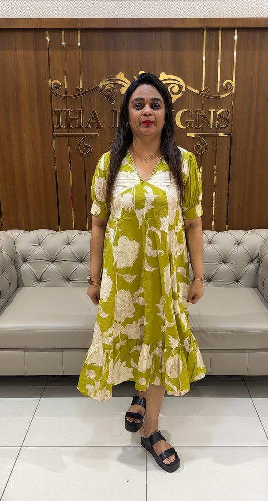 PRINTED COTTON FROCKS - IHA 25183