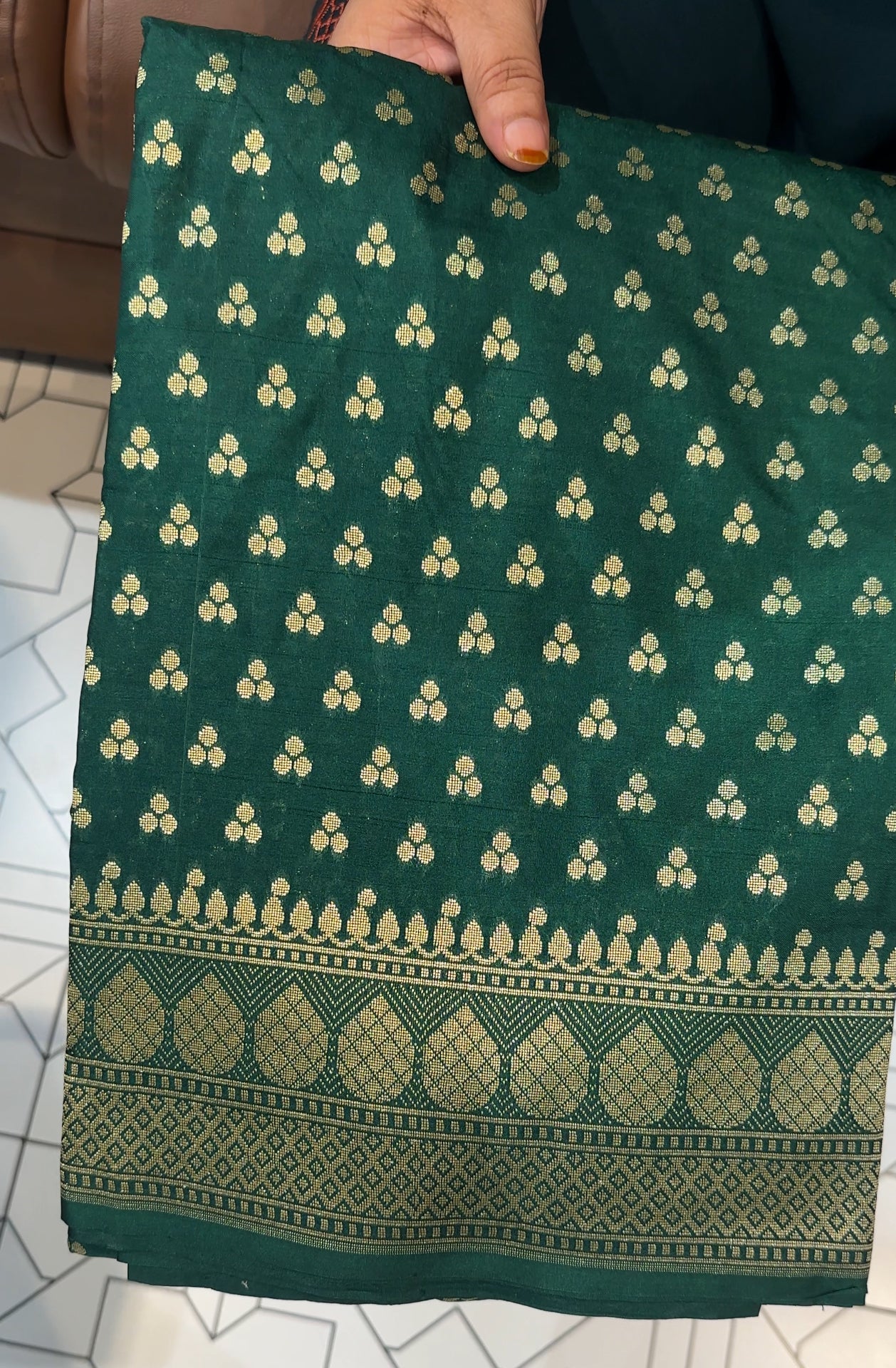 SEMI BANARASI SAREES - IHA 26731