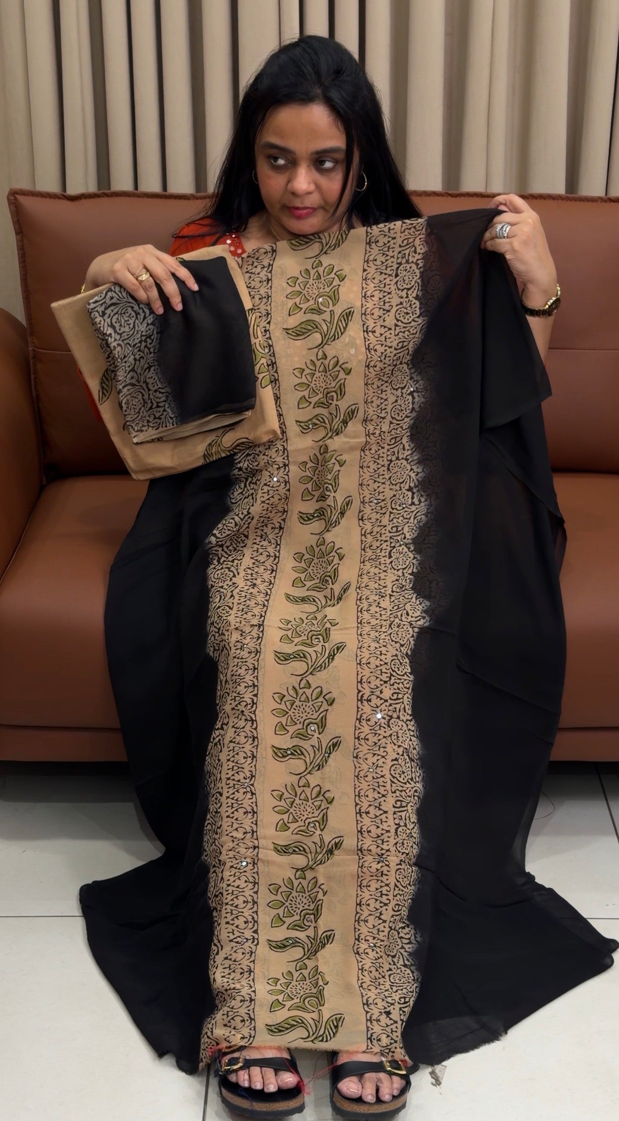 GEORGETTE UNSTITCHED SALWAR SUITS - IHA 34945