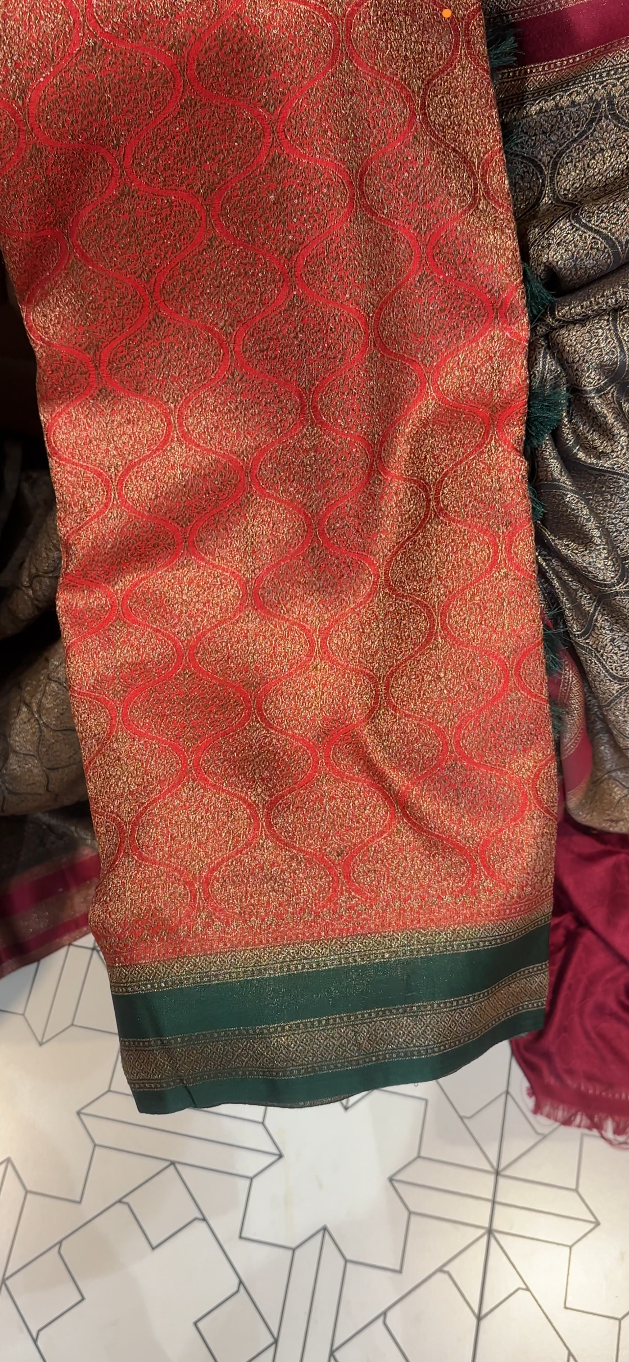 KATAN BANARASI SAREES - IHA 35062