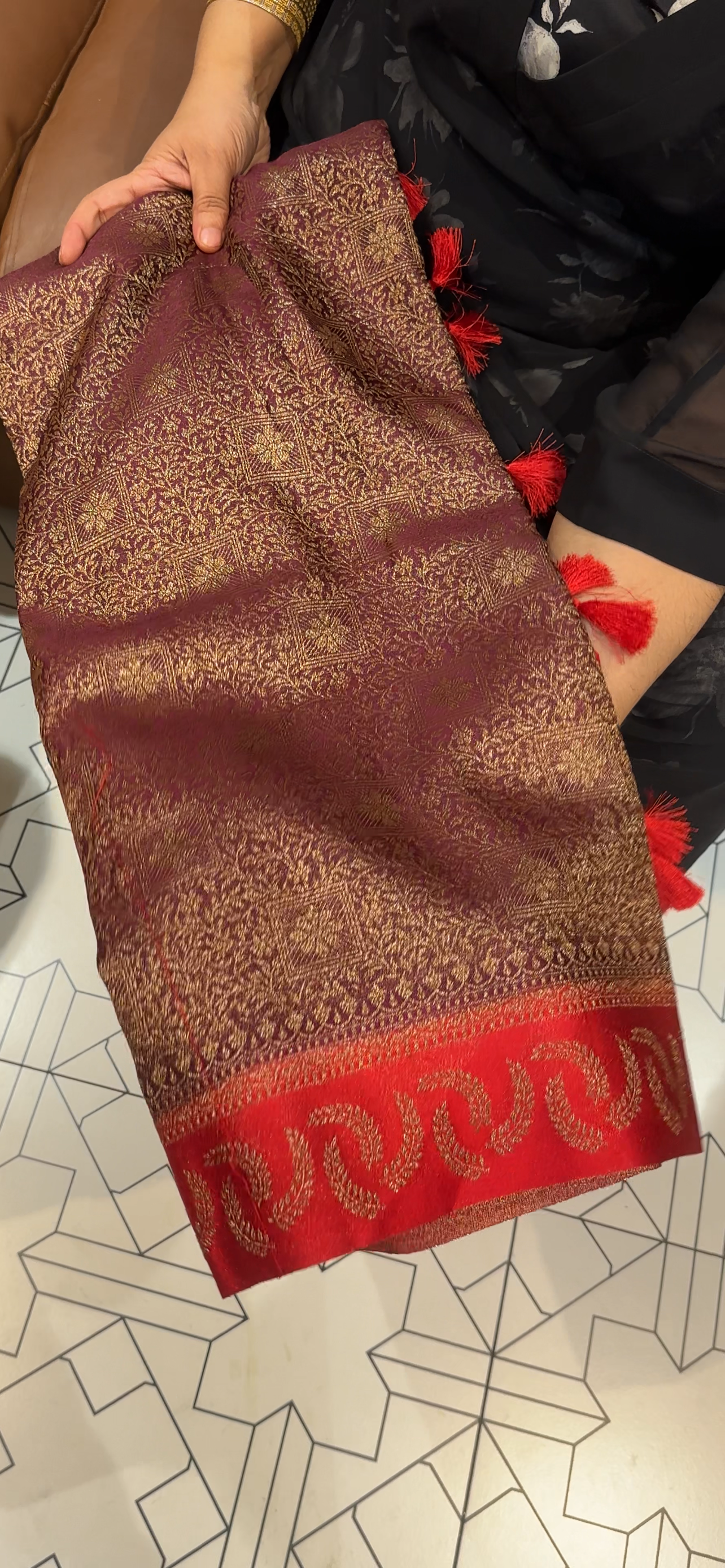 KATAN BANARASI SAREES - IHA 35063