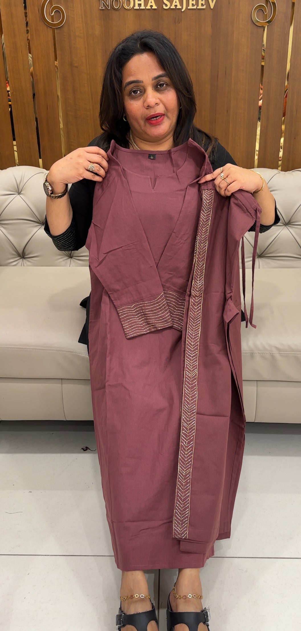 COTTON CO-ORDS SETS - IHA 25892