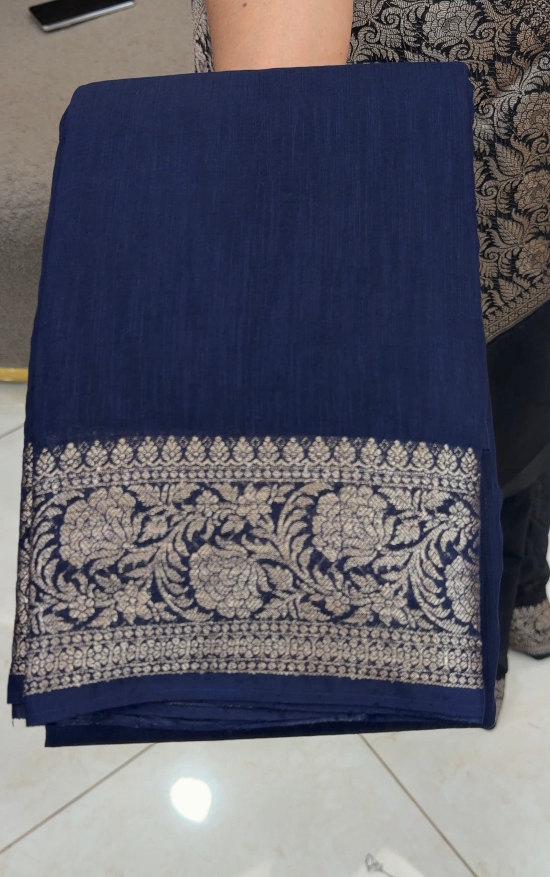 SEMI BANARASI SAREES - IHA 33214