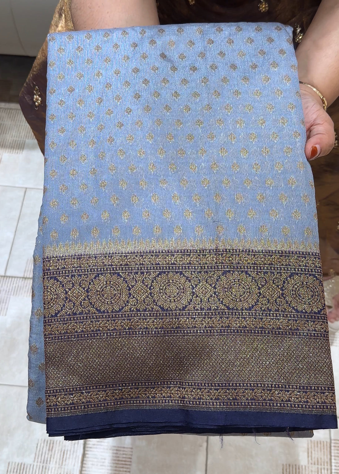 SEMI KATAN SAREES - IHA 22707