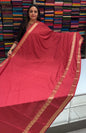 SEMI CRAPE SAREES - IHA 18672