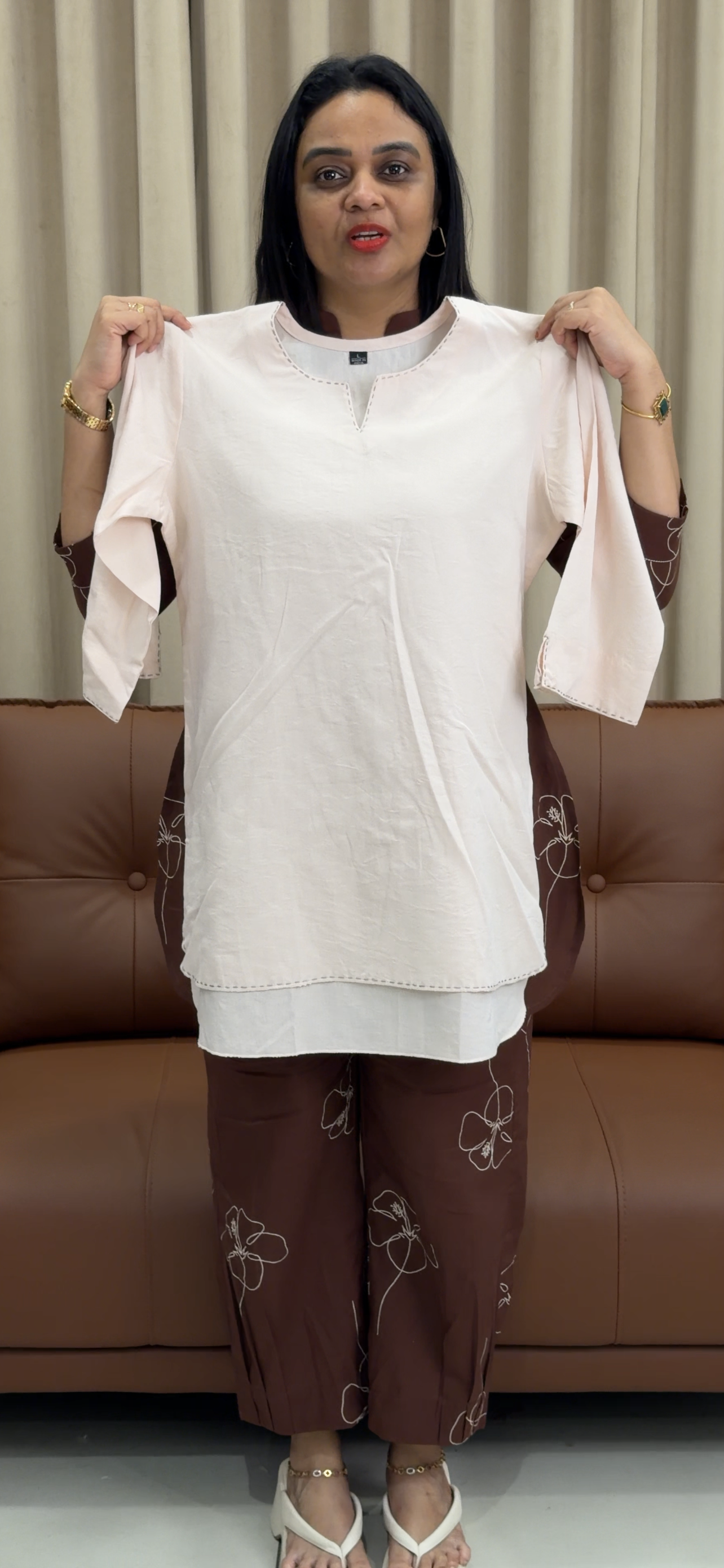 COTTON SHORT TOPS - IHA 33536
