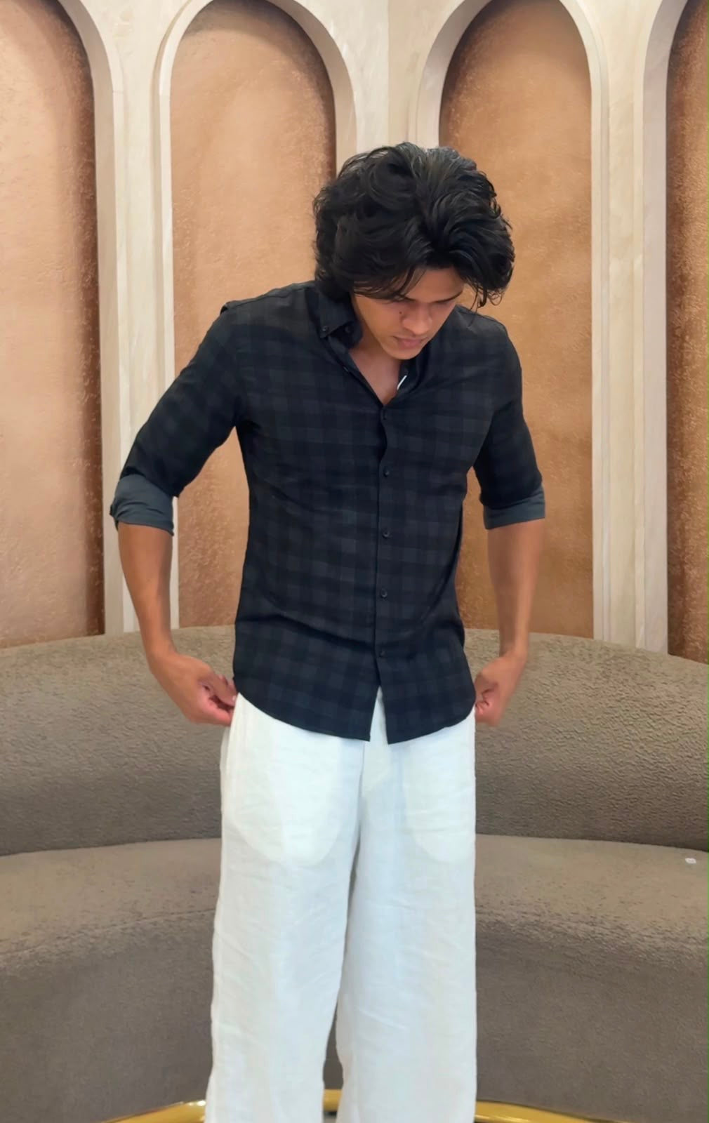 MEN'S SHIRT - IHA 33416