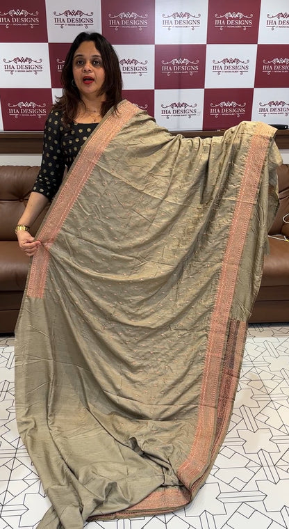 BUDGET BUY SEMI SILK  SAREE - IHA 14564