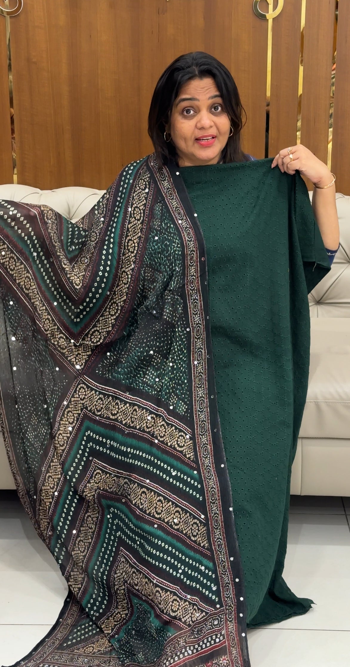 COTTON HAKOBA UNSTITCHED SALWAR SUITS- IHA 28809