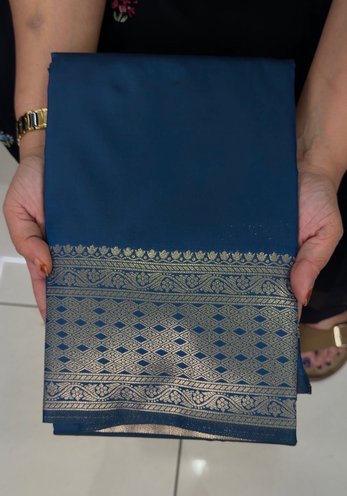 SEMI SILK SAREES - IHA 32573