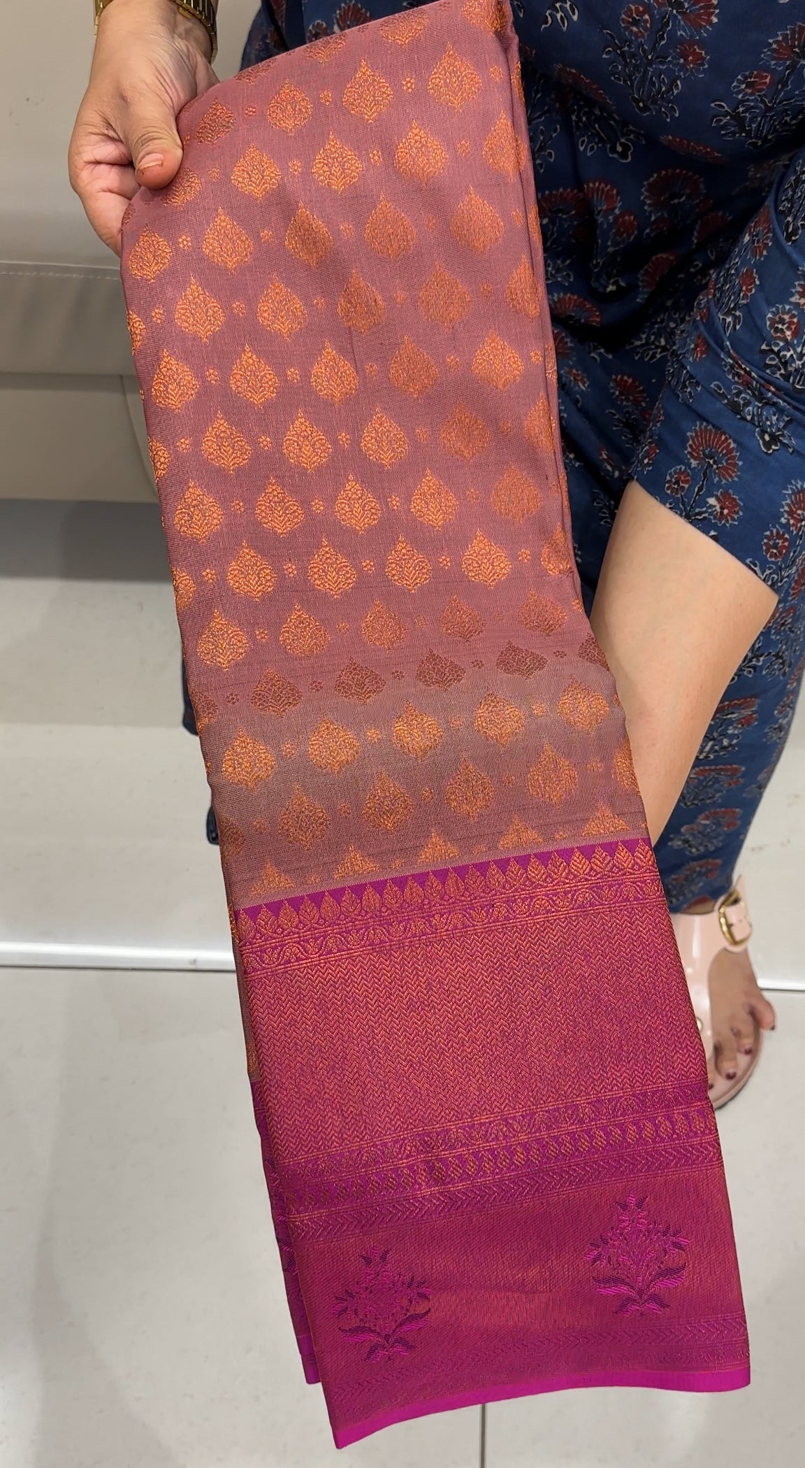 DESIGNER KANCHIPURAM SIK SAREES - IHA 26859
