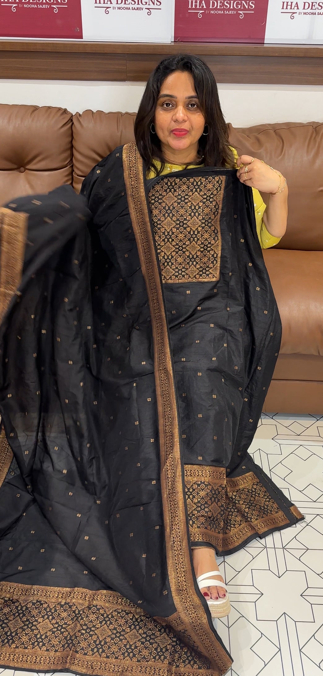 FORWARD SEMI BANARASI UNSTITCHED SALWAR SUITS - IHA 26326