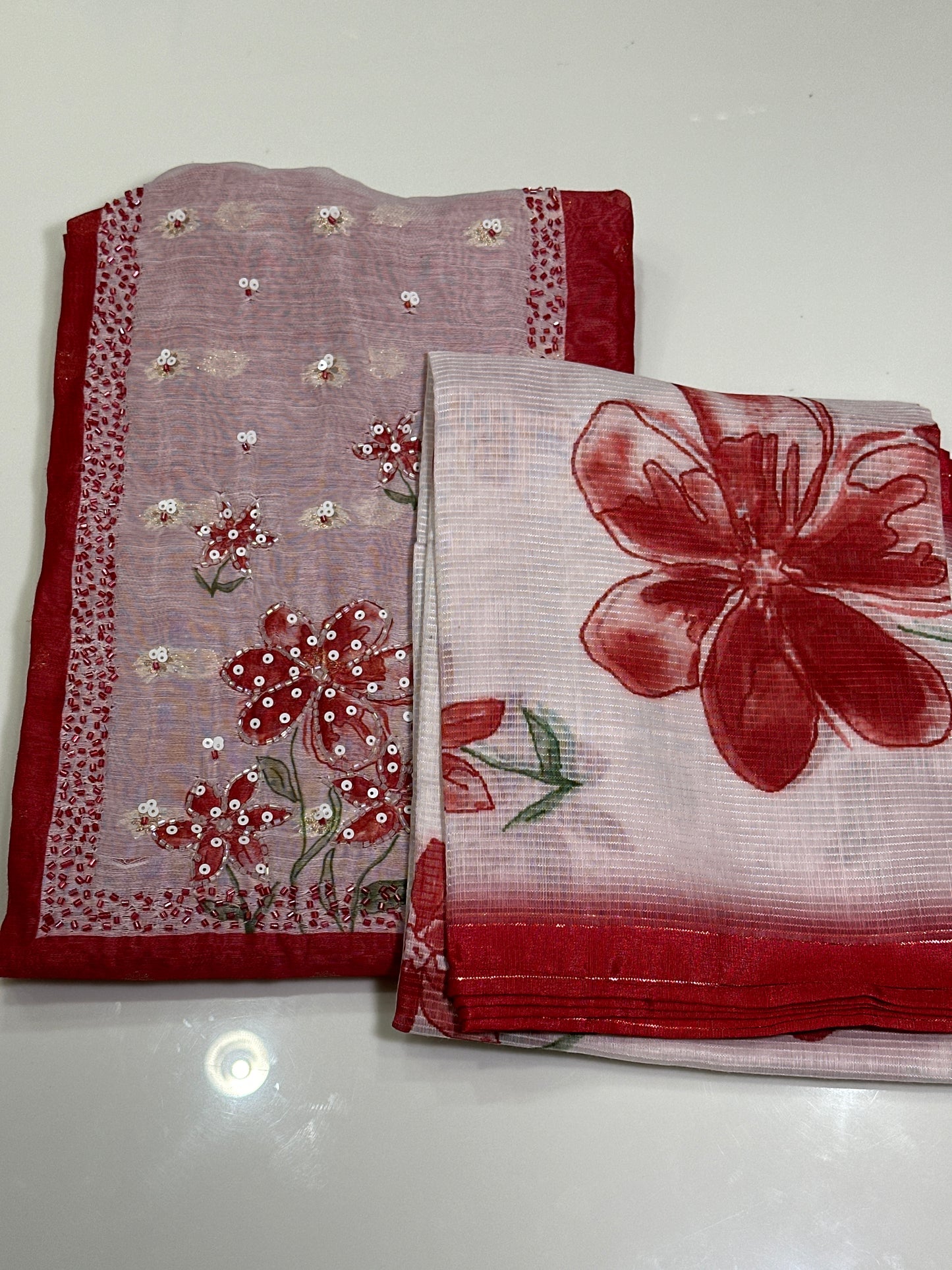 OFFER SALES UNSTITCHED SALWAR SUITS -  IHA 33693