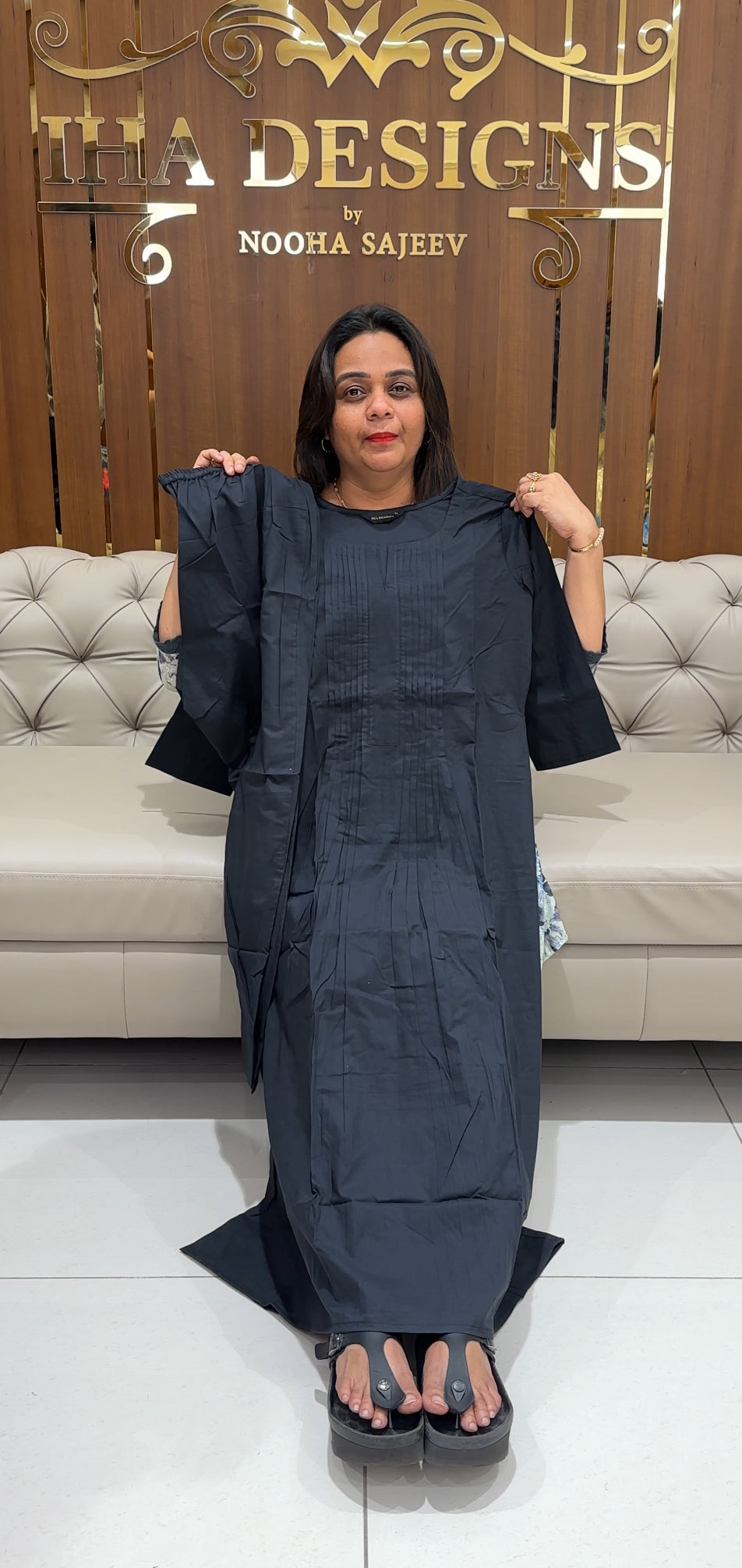 IHA'S IN-HOUSE COTTON TOP AND BOTTOM - IHA 23345