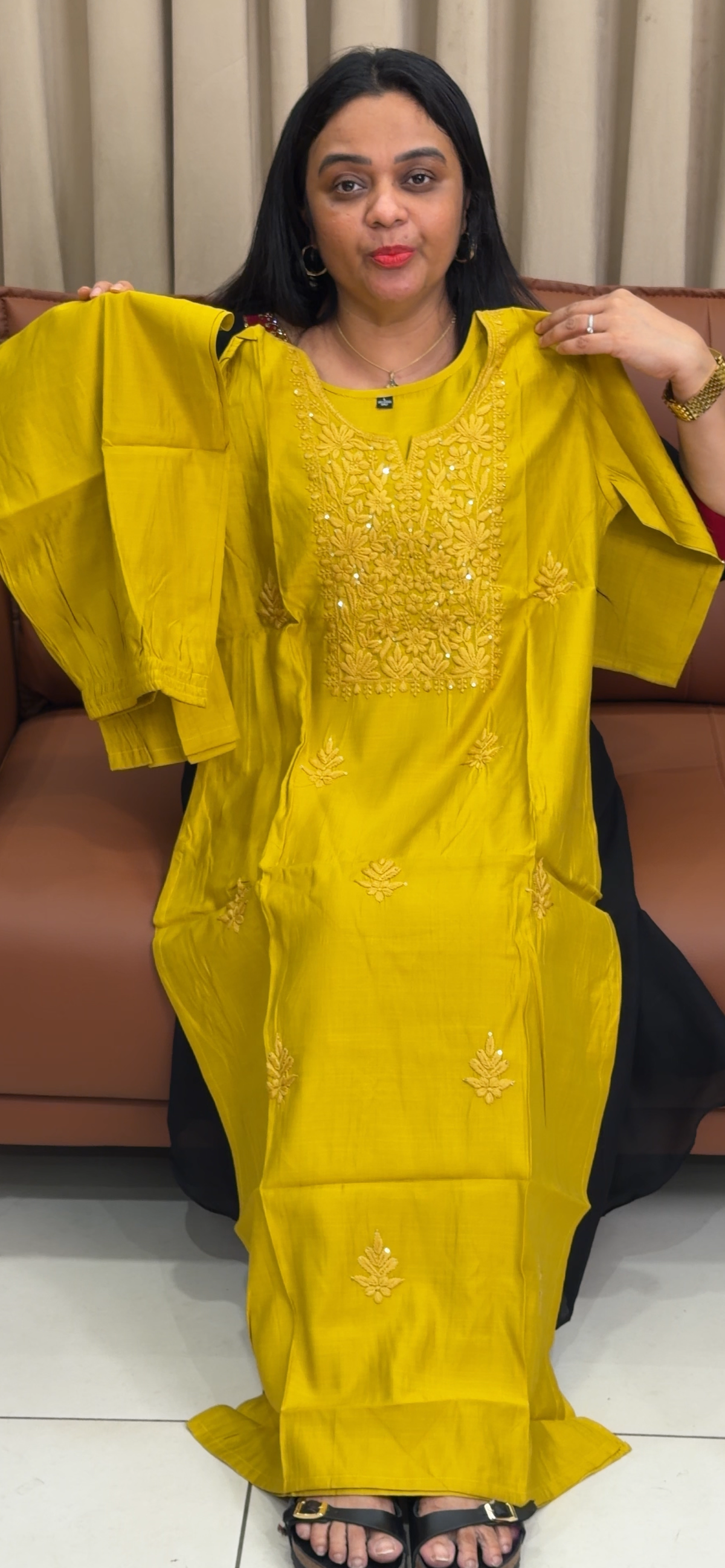 SEMI SILK TOP AND BOTTOM - IHA 35419