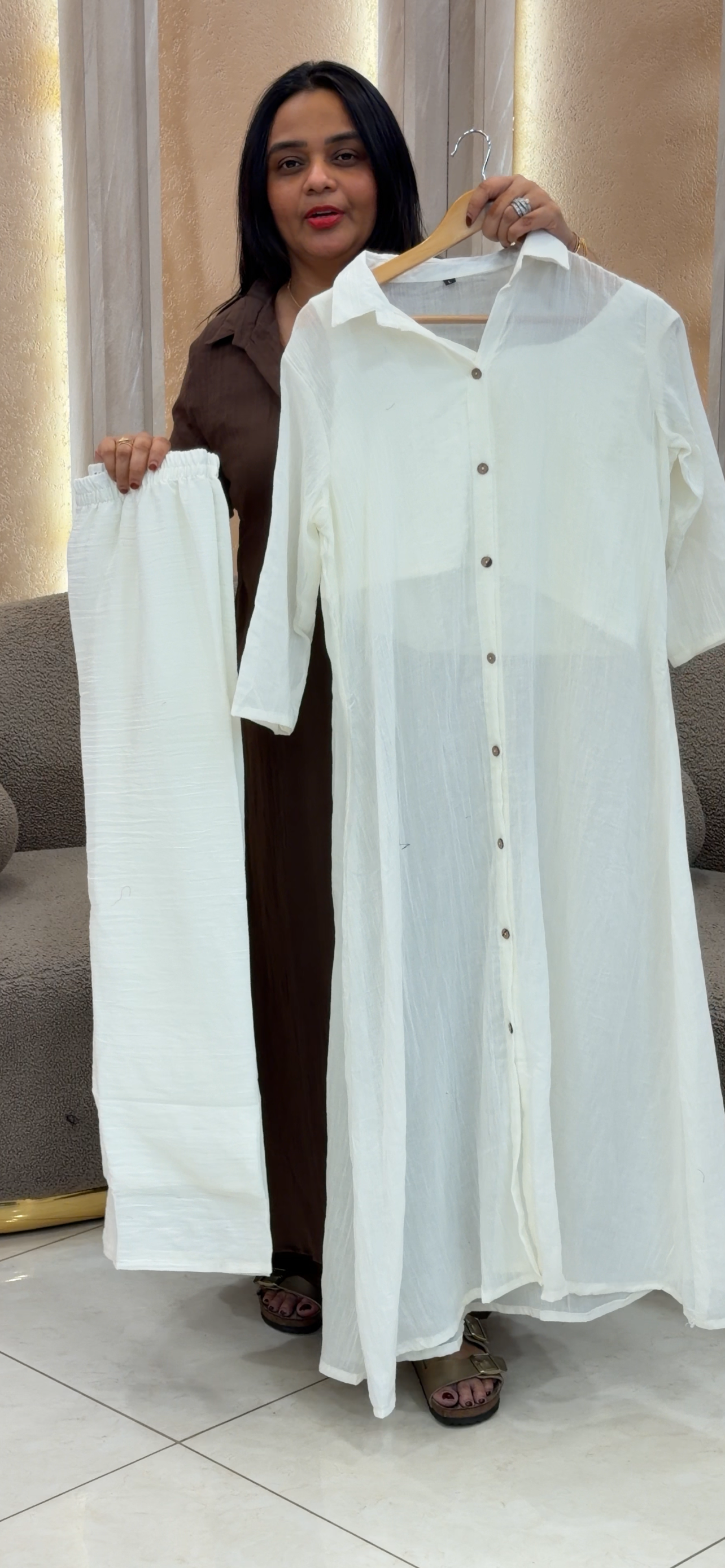 MUL CHANDERI TOP AND BOTTOM - IHA 31922