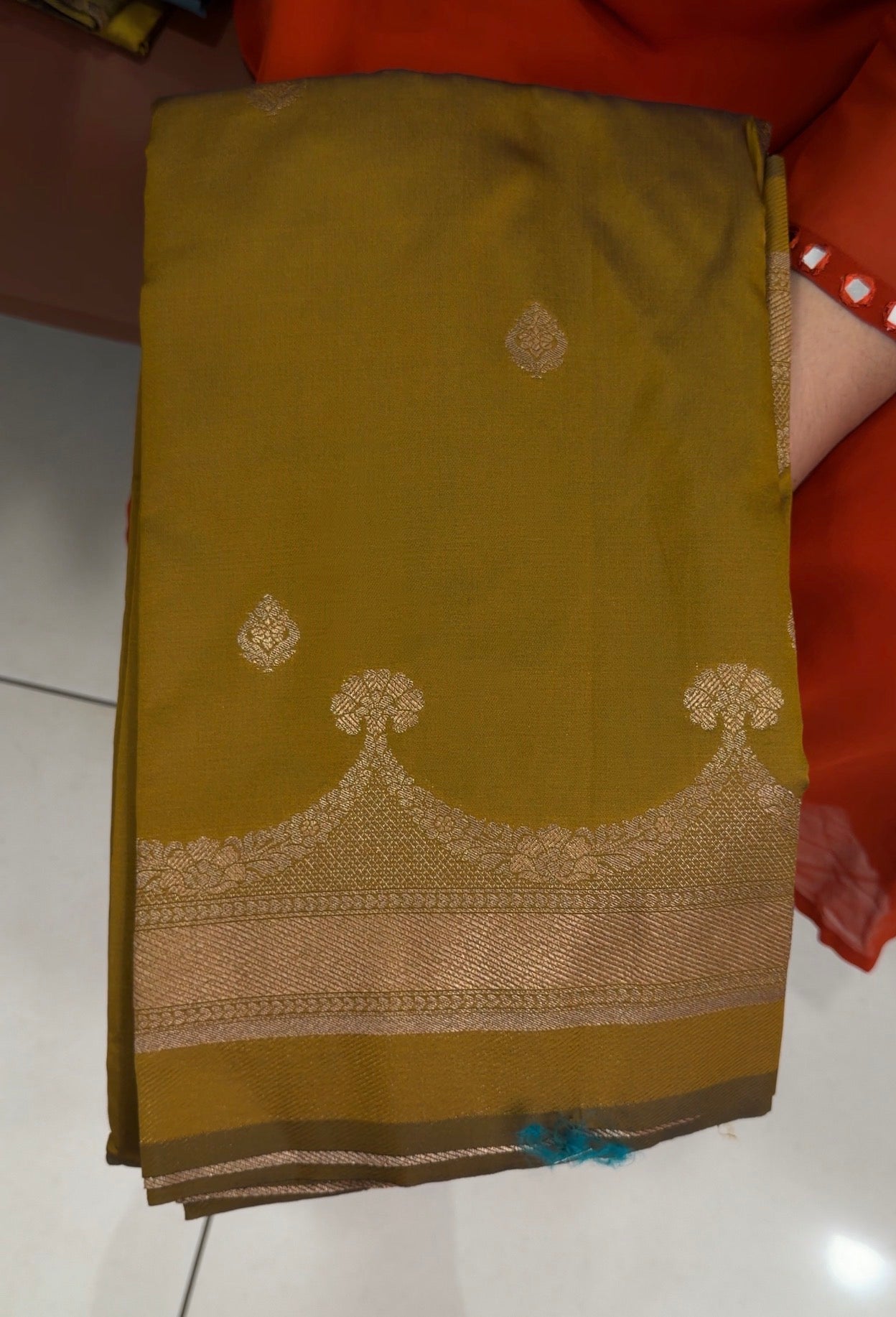 SEMI BANARASI SAREES - IHA 34942