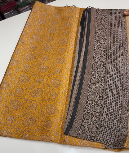 SEMI KATAN SAREES  - IHA 15234