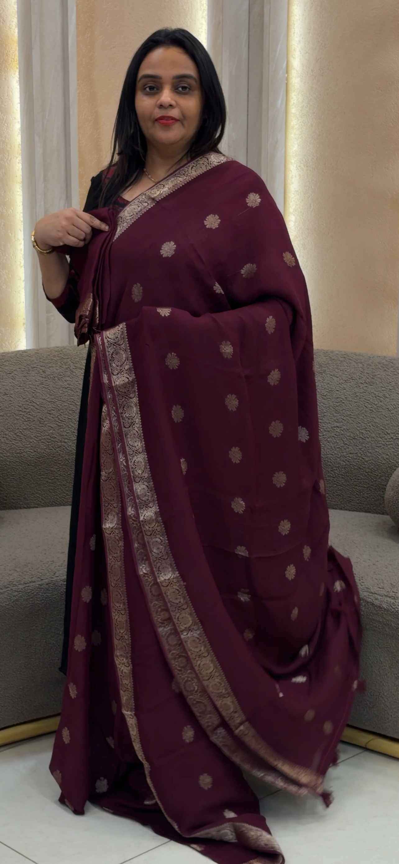 SEMI SILK SAREES - IHA 32481