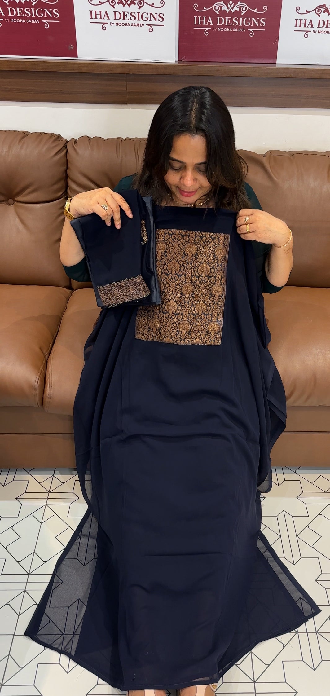 BANARASI UNSTITCHED SALWAR SUITS - IHA 27654