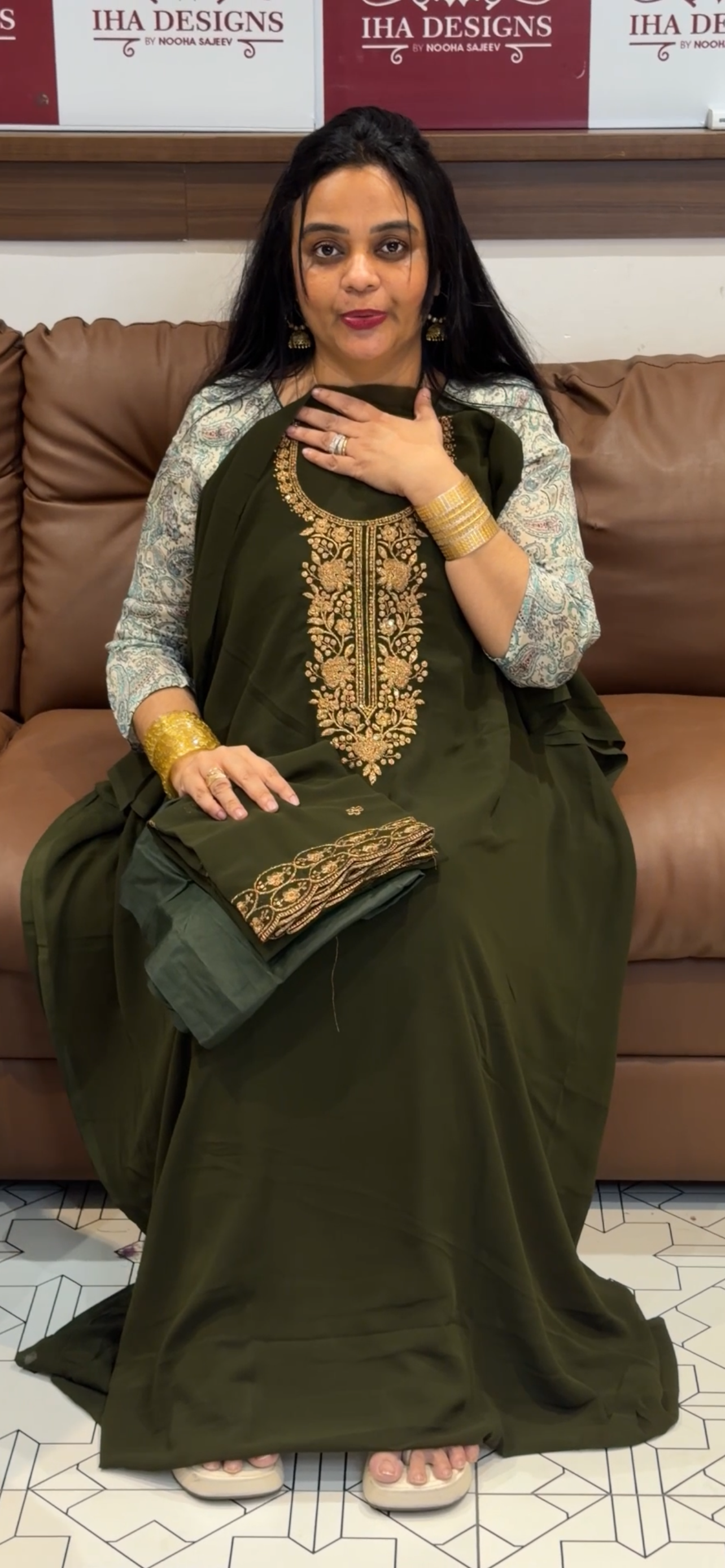 OFFER SALES UNSTITCHED SALWAR SUITS - IHA 34997