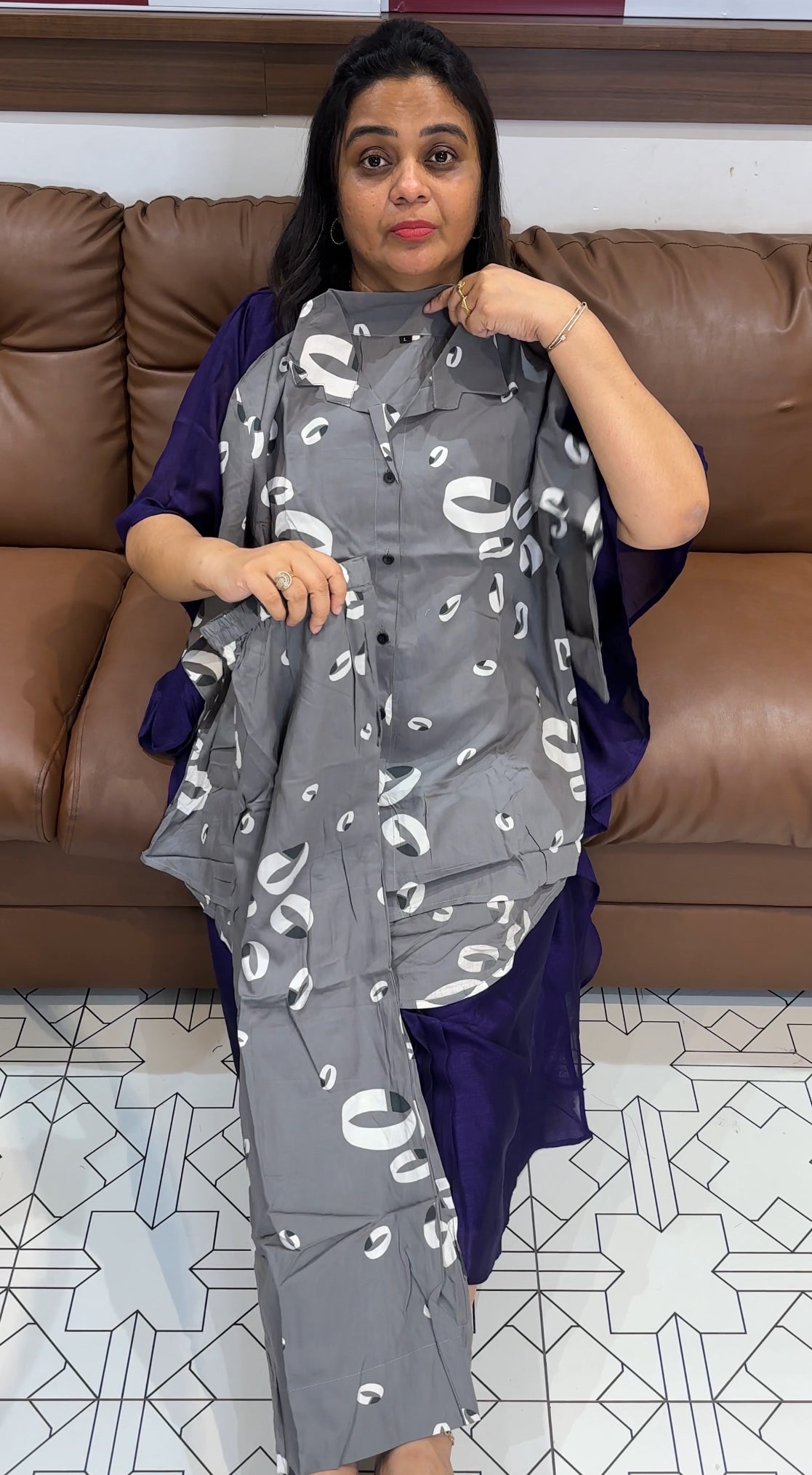 PRINTED CO-ORDS SETS - IHA 28012