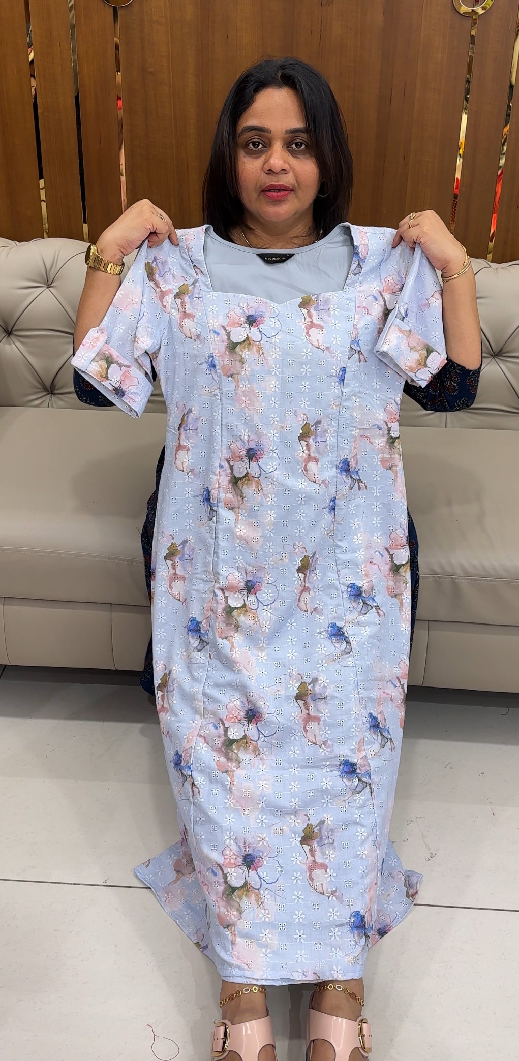 COTTON HAKOBA ALINE TOPS - IHA 26975