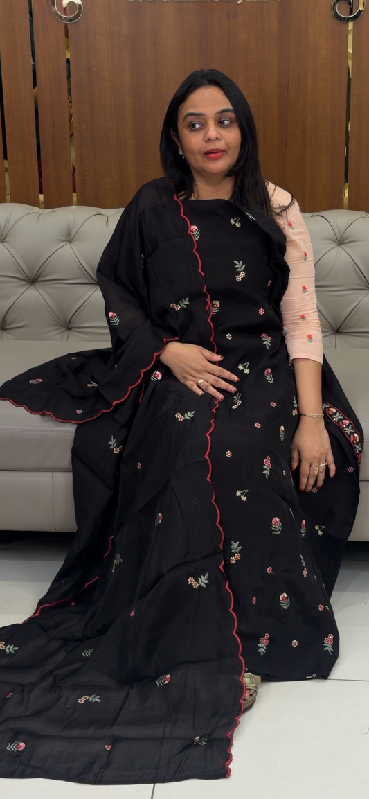 SOFT MUL UNSTIITCHED SALWAR SUITS - IHA 32371