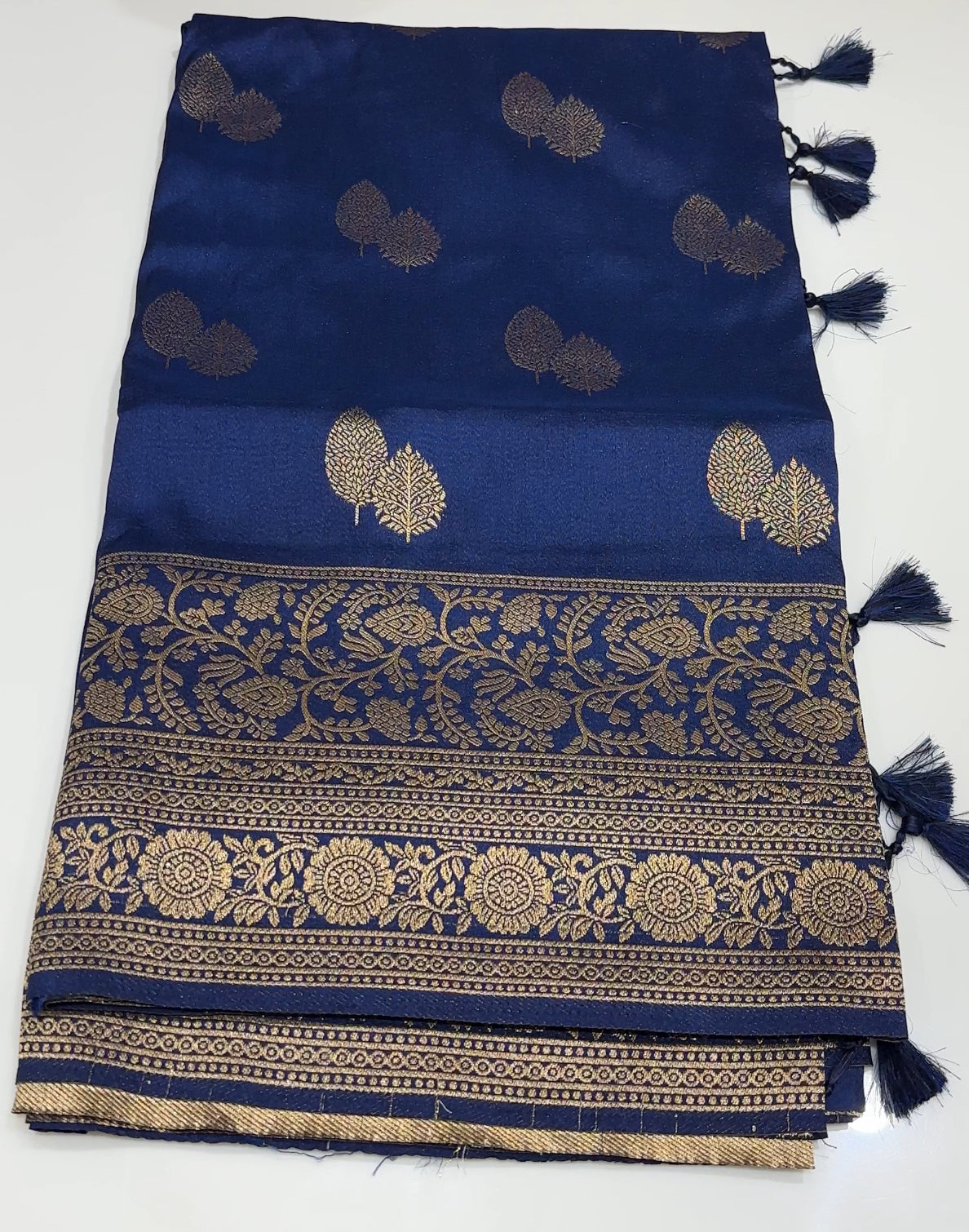 SEMI BANARASI  SAREES - IHA 18565