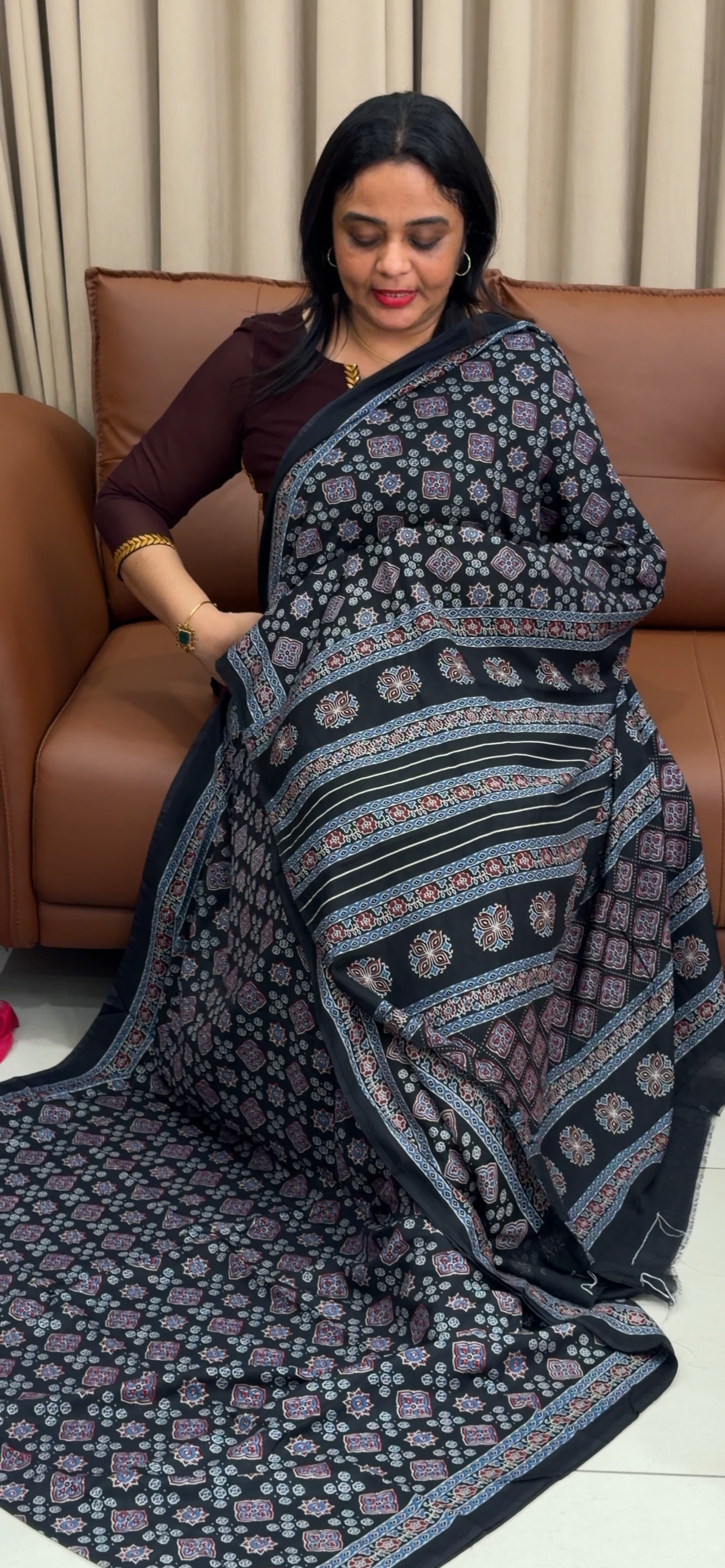 MUSLIN SILK SAREES - IHA 34047