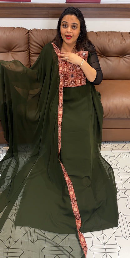 IHA'S IN-HOUSE UNSTITCHED SALWAR SUITS - IHA 17982