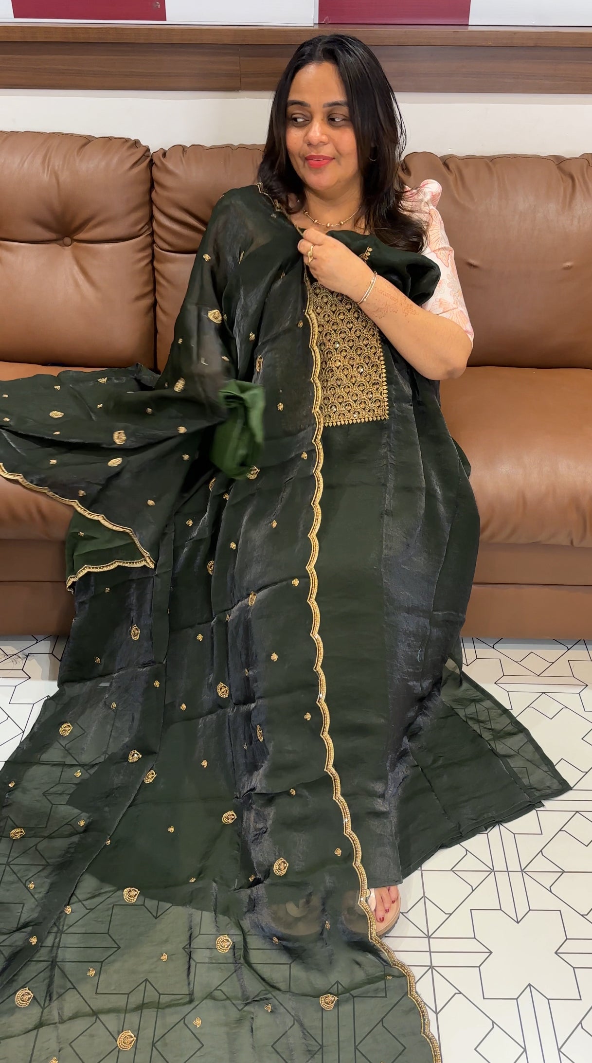 BUDGET BUY UNSTITCHED SALWAR SUITS - IHA 27697