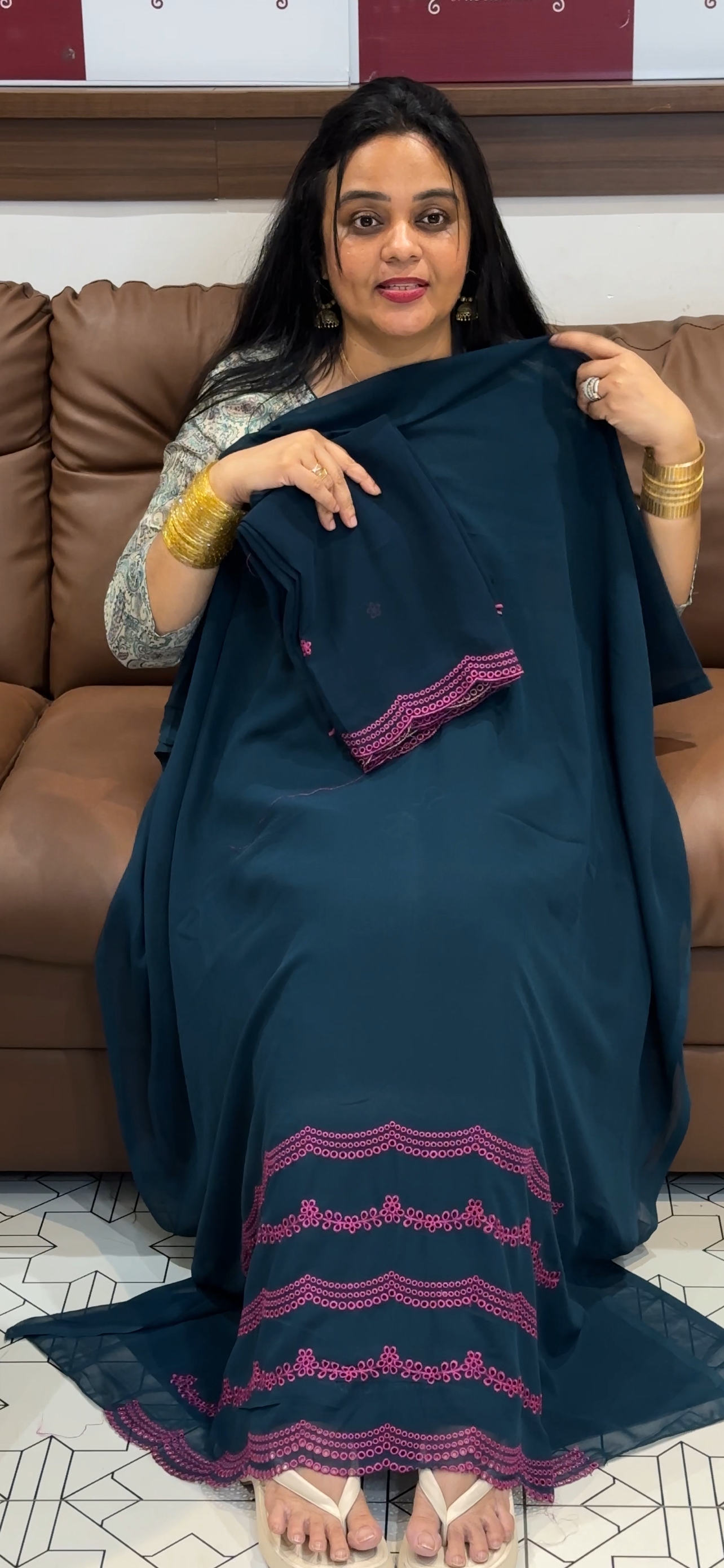 OFFER SALES UNSTITCHED SALWAR SUITS - IHA 34978