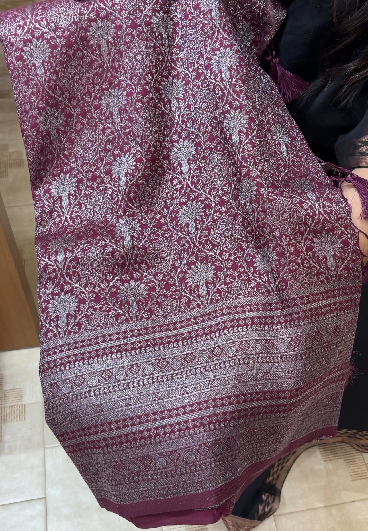 KATAN BANARASI SAREES - IHA 24138