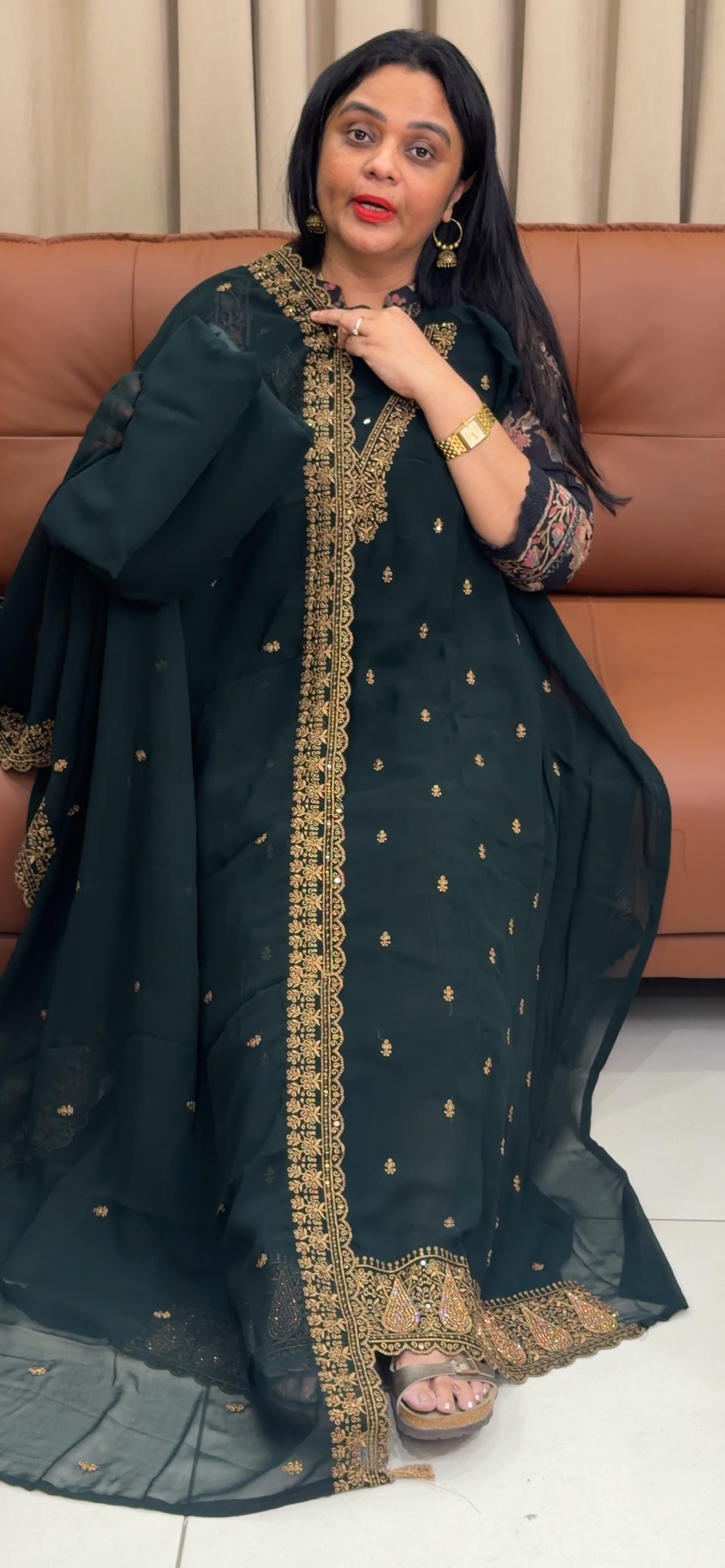 OFFER SALES UNSTITCHED SALWAR SUITS - IHA 35774