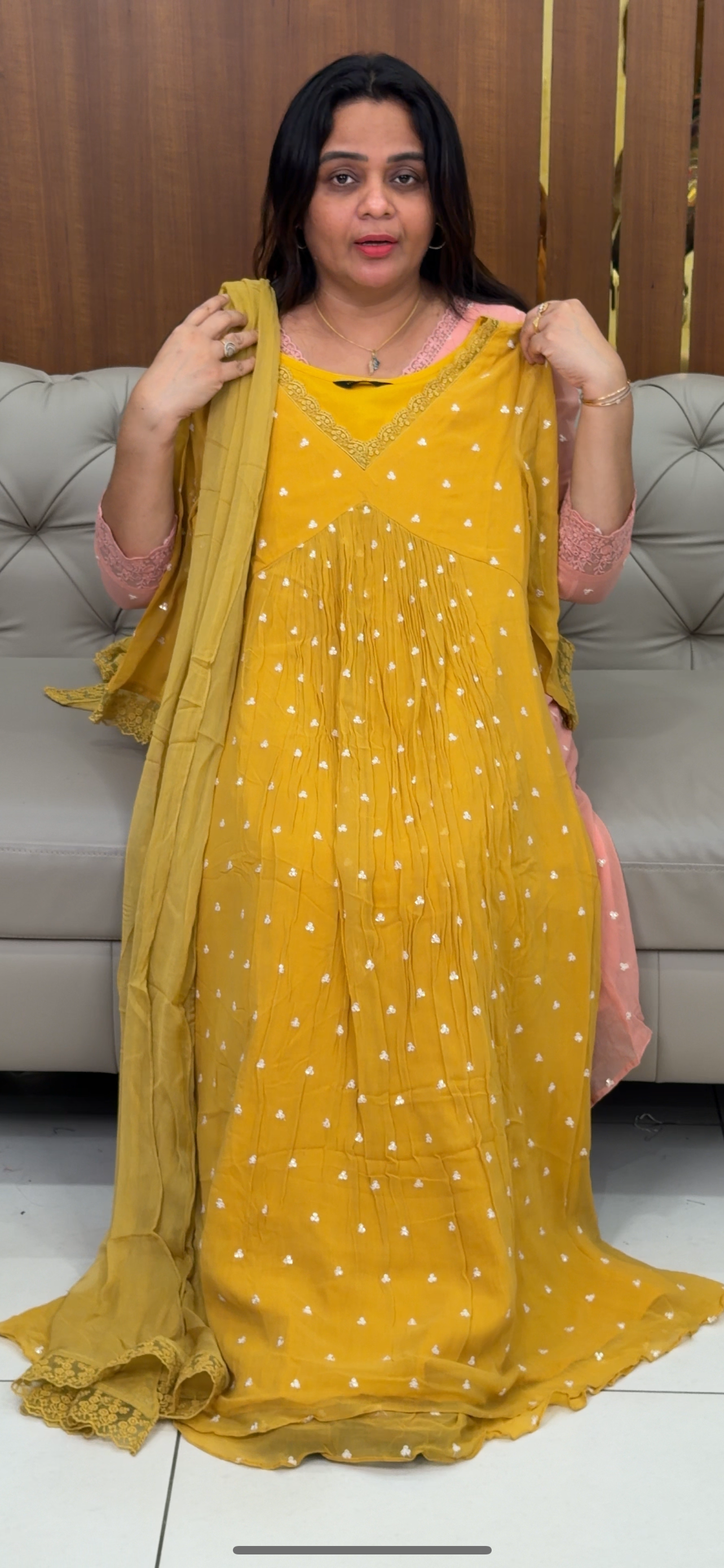 IHA'S IN-HOUSE TOP AND DUPATTA - IHA 29063