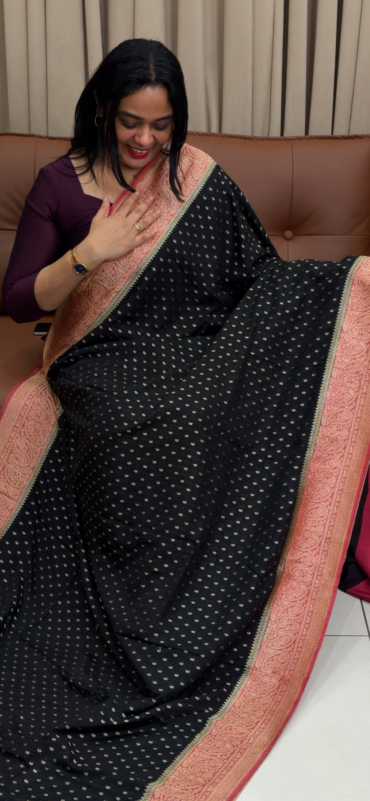 SEMI KATAN SAREES - IHA 33798