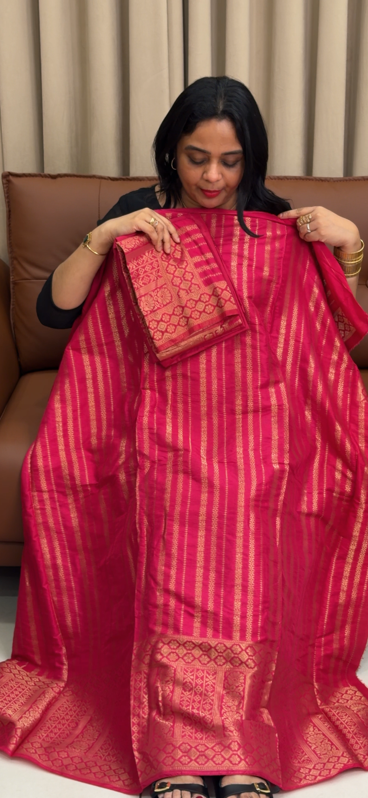UNSTITCHED SALWAR SUITS - IHA 34036