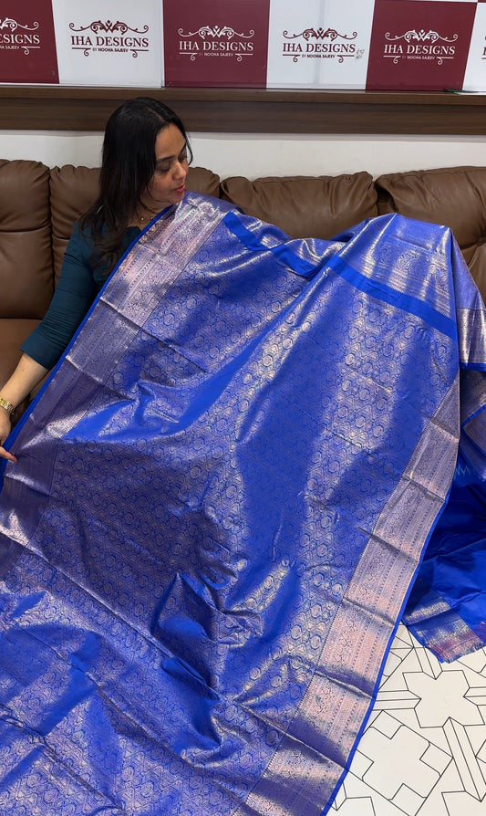 DESIGNER KANCHIPURAM SAREES -  IHA 27196