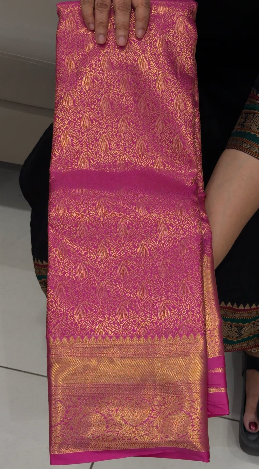 DESIGNER BROCADE SAREES - IHA 28698