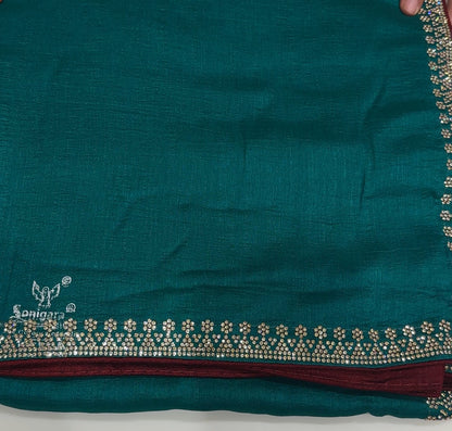 VICHITRA SILK SAREES - IHA 16728