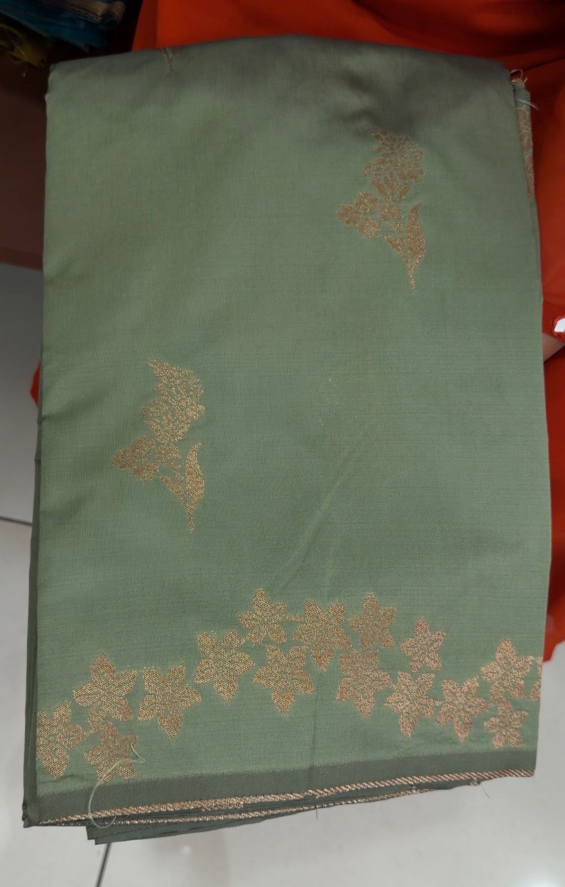 SEMI BANARASI SAREES - IHA 34942